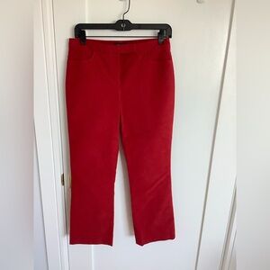 Theory Bold Red pants
